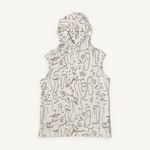 Clothed In Glory Signature Wear African Sun Man Premium Heavyweight Sleeveless Hoodie