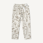 Clothed In Glory Signature Wear African Sun Women's Belted Tapered Pants