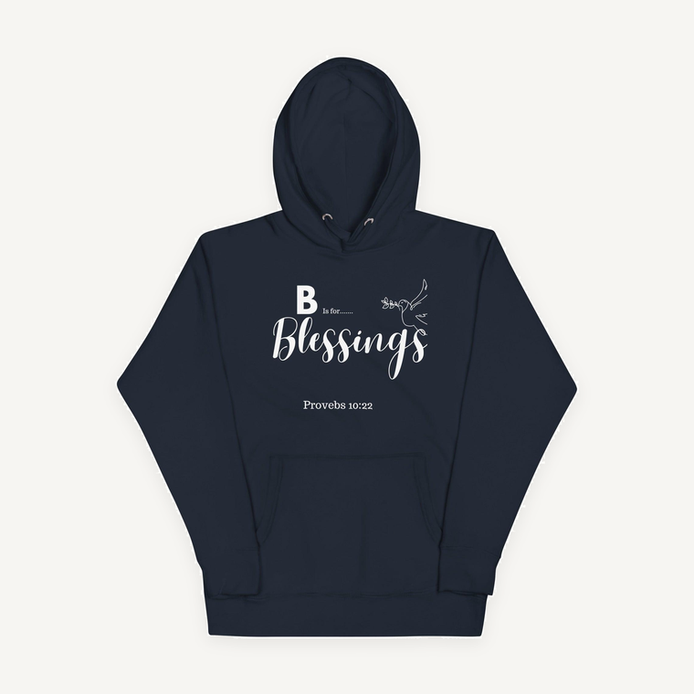 Clothed In Glory Alphabet Collection B (Unisex Hoodie) - ClothedInGloryApparel