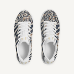 Clothed In Glory Signature Wear African Print Women's Faux-Leather Sneaker/Shoes