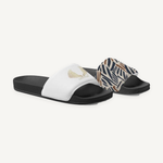 Clothed In Glory Signature Wear African Print Women's Slide Sandal/Shoes