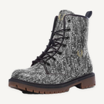 Clothed In Glory Signature Wear Black Crystal Casual Unisex Leather Lightweight Boots/Shoes MT