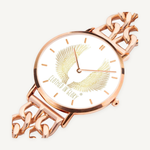 Clothed In Glory Hollow Out Strap Quartz Watch - With Indicators