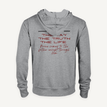 Clothed In Glory Jesus The Only Way Classic Unisex Zip Hoodie