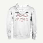 Clothed In Glory Jesus The Only Way Classic Unisex Zip Hoodie