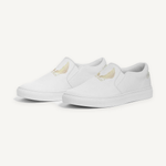 Clothed In Glory Signature Wear Large Classic Logo Women's Slip-On Canvas Shoes