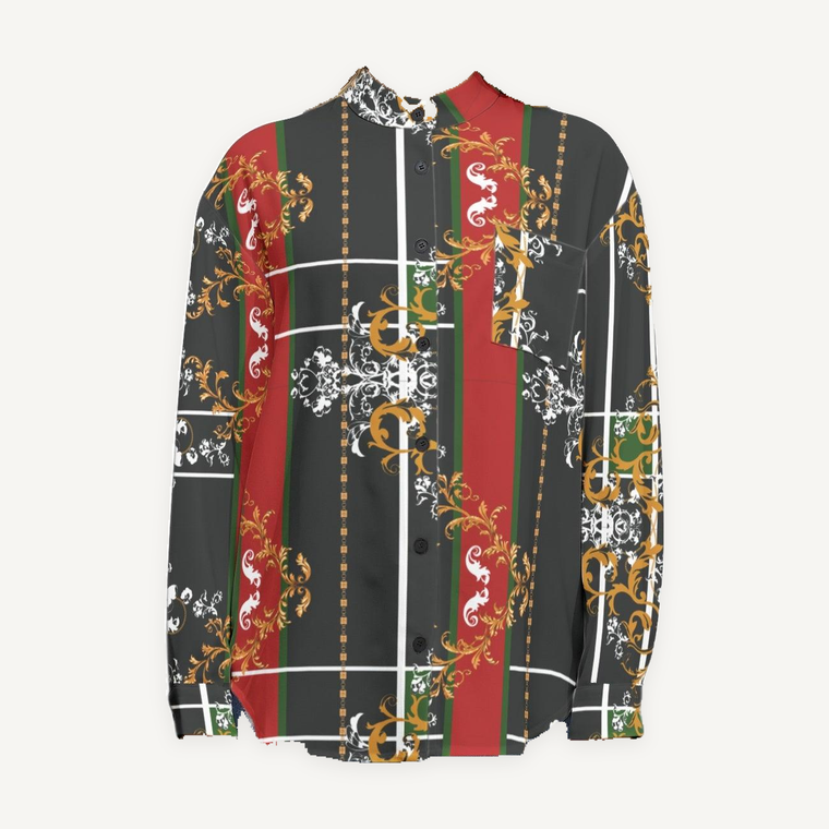 Clothed In Glory Signature Wear Milano Long Sleeve Shirt/Top - ClothedInGloryApparel