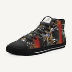 Clothed In Glory Signature Wear Milano Unisex High Top Canvas Shoes