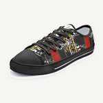 Clothed In Glory Signature Wear Milano Unisex Low Top Canvas Shoes