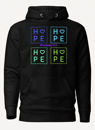 Hope Romans 5:5 Premium Hoodie