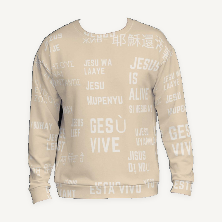 Jesus Is Alive Unisex Sweatshirt - ClothedInGloryApparel