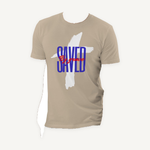 Saved By Grace Cross Organic Cotton T-Shirt