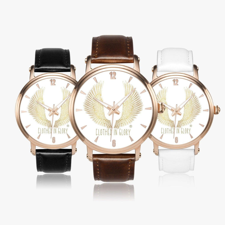 Clothed In Glory 46mm Unisex Automatic Watch (Rose Gold) - ClothedInGloryApparel