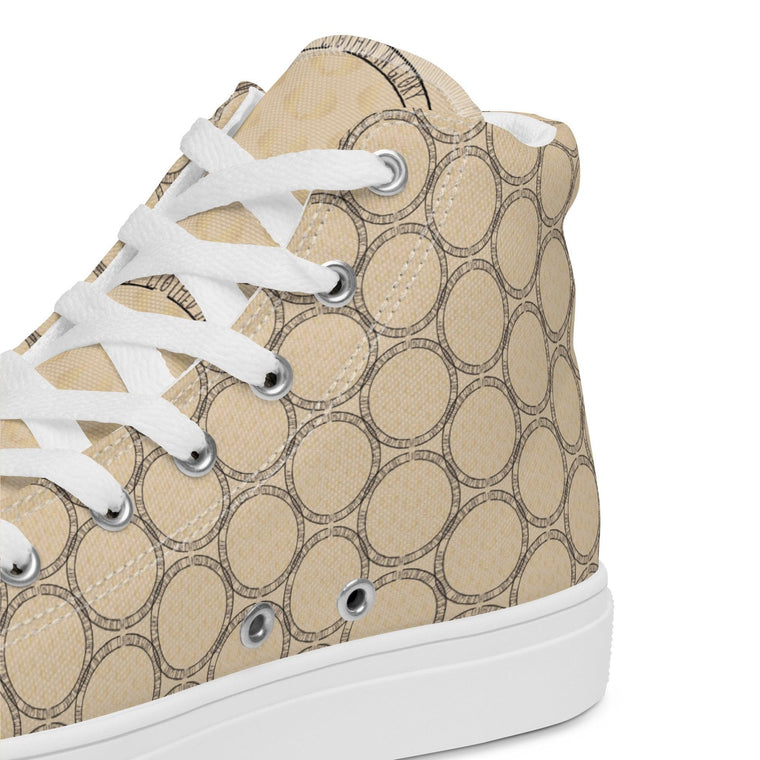 Clothed In Glory All Over Print Man High Top Canvas Shoes - ClothedInGloryApparel