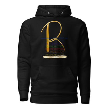 Clothed In Glory Alphabet Collection R Unisex Hoodie - ClothedInGloryApparel