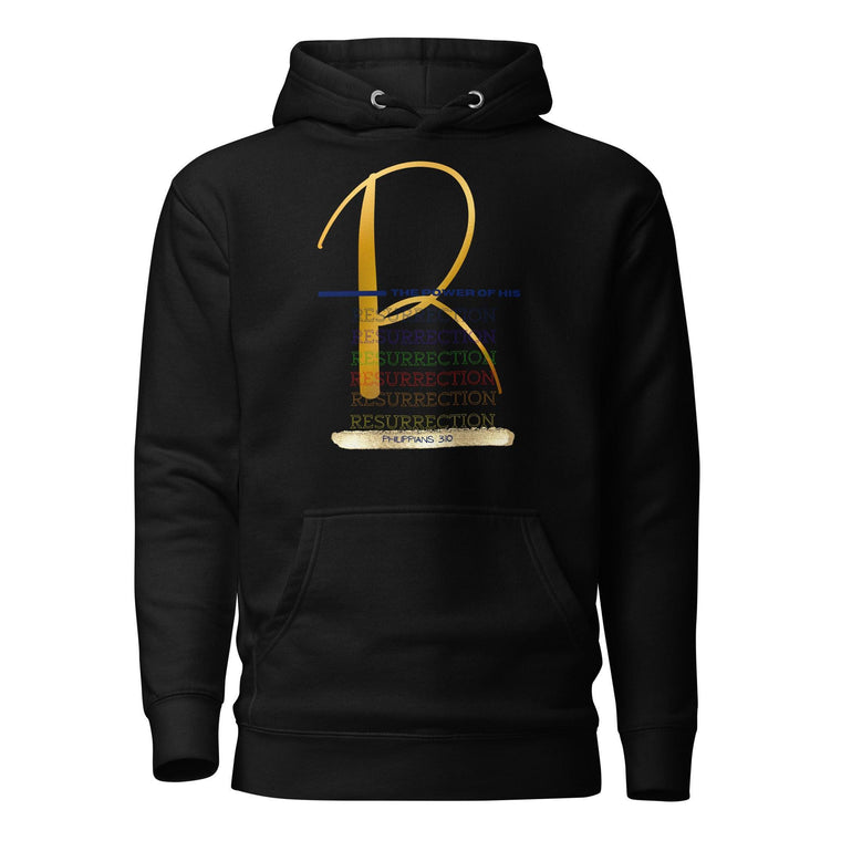 Clothed In Glory Alphabet Collection R Unisex Hoodie - ClothedInGloryApparel