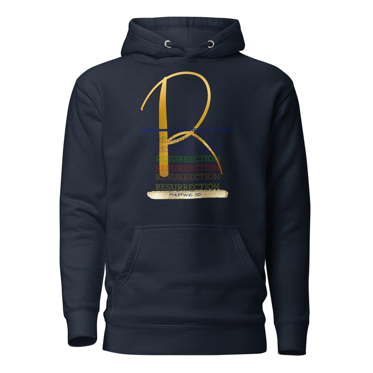 Clothed In Glory Alphabet Collection R Unisex Hoodie - ClothedInGloryApparel
