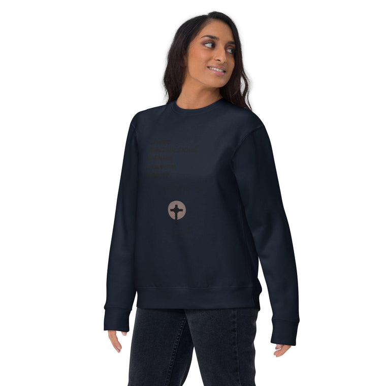 Clothed In Glory B.I.B.L.E. Unisex Premium Sweatshirt - ClothedInGloryApparel