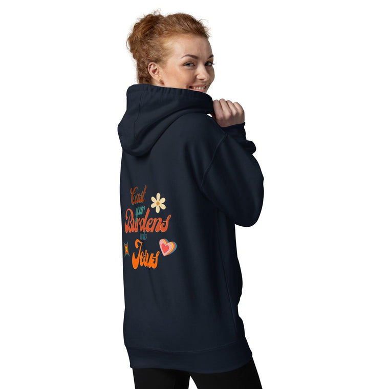 Clothed In Glory Cast Your Burdens Unisex Hoodie - ClothedInGloryApparel