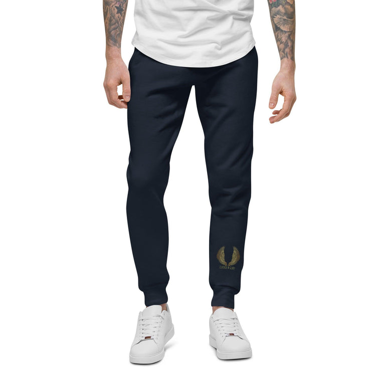 Clothed In Glory Classic Logo Unisex Fleece Sweatpants - ClothedInGloryApparel