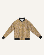 Clothed In Glory Signature Wear Small Flowers Women's Bomber Jacket