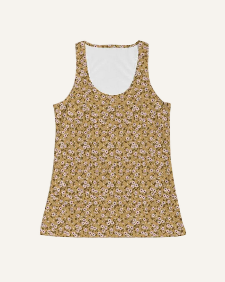 Clothed In Glory Small Flowers Women's Tank
