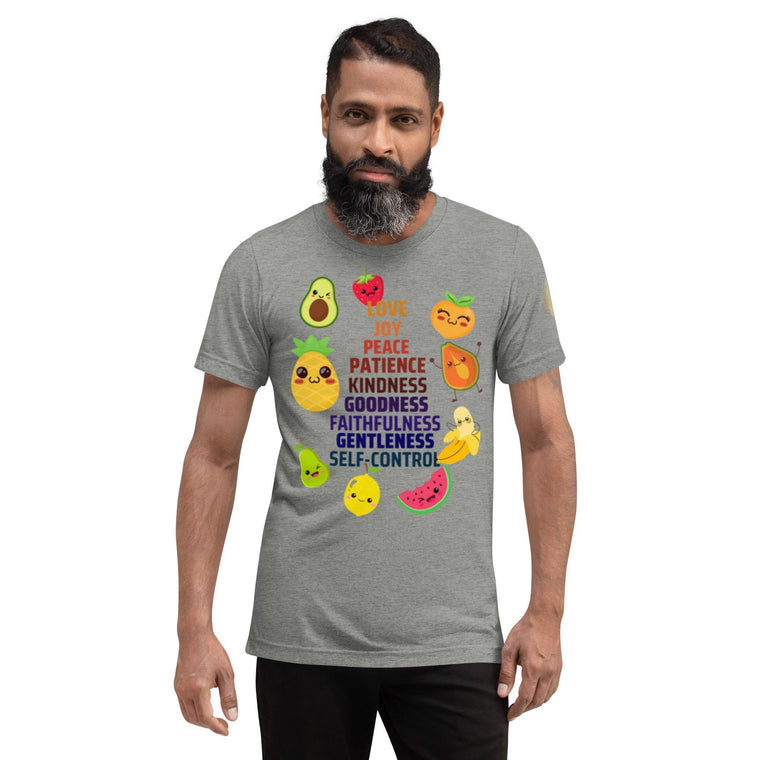 Fruit Of The Spirit Unisex Tri-Blend T-Shirt - ClothedInGloryApparel