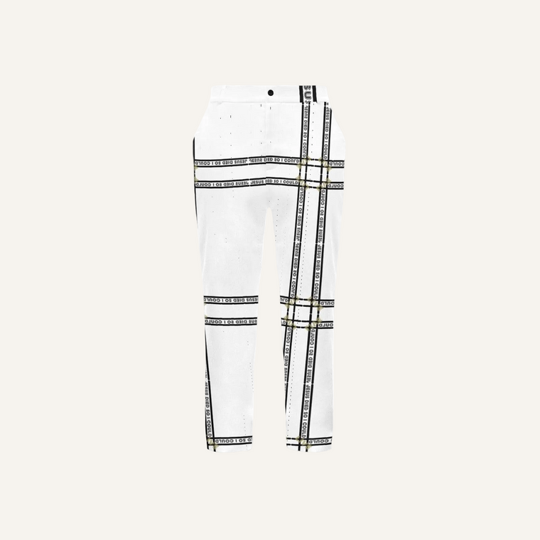 Jesus Died Urban Man Casual Trousers