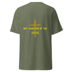 Not Ashamed Of The Gospel Man Classic T-Shirt - ClothedInGloryApparel