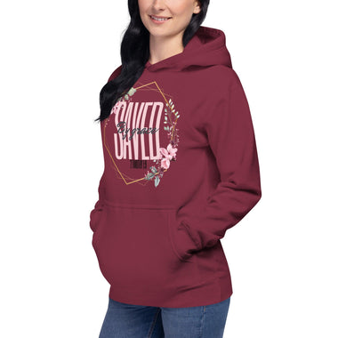 Saved By Grace (Flowers)Women’s Hoodie - ClothedInGloryApparel