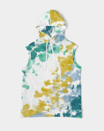 Clothed In Glory Colourful Pop Art Men's Premium Heavyweight Sleeveless Hoodie - ClothedInGloryApparel