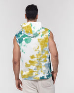 Clothed In Glory Colourful Pop Art Men's Premium Heavyweight Sleeveless Hoodie - ClothedInGloryApparel