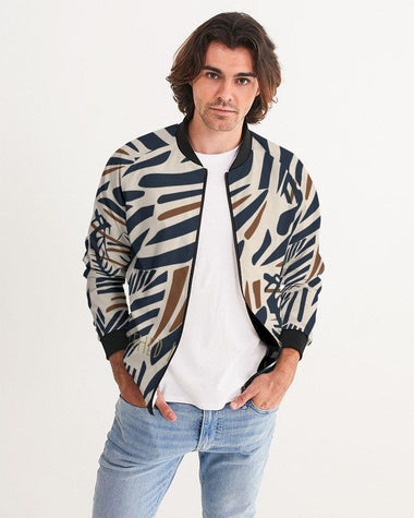 Clothed In Glory Signature Wear African Print Man Bomber Jacket - ClothedInGloryApparel