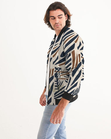 Clothed In Glory Signature Wear African Print Man Bomber Jacket - ClothedInGloryApparel