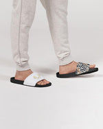 Clothed In Glory Signature Wear African Print Man Slide Sandal/Shoes - ClothedInGloryApparel