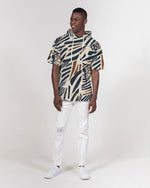 Clothed In Glory Signature Wear African Print Premium Heavyweight Short Sleeve Man Hoodie - ClothedInGloryApparel