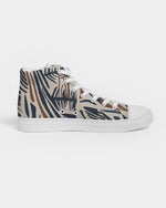 Clothed In Glory Signature Wear African Print Women's Hightop Canvas Shoes - ClothedInGloryApparel