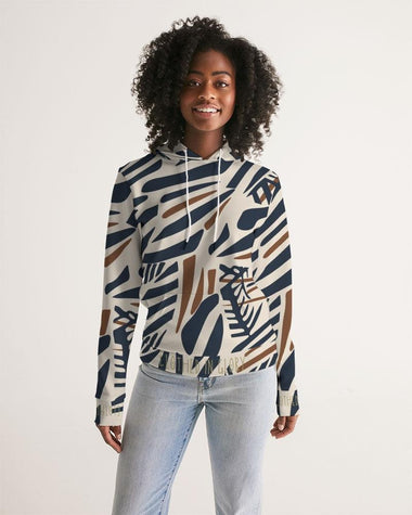 Clothed In Glory Signature Wear African Print Women's Hoodie - ClothedInGloryApparel