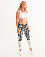 Clothed In Glory Signature Wear African Print Women's Yoga Pants - ClothedInGloryApparel