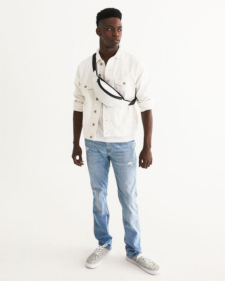 Clothed In Glory Signature Wear African Sun Man Lace Up Canvas Shoes - ClothedInGloryApparel