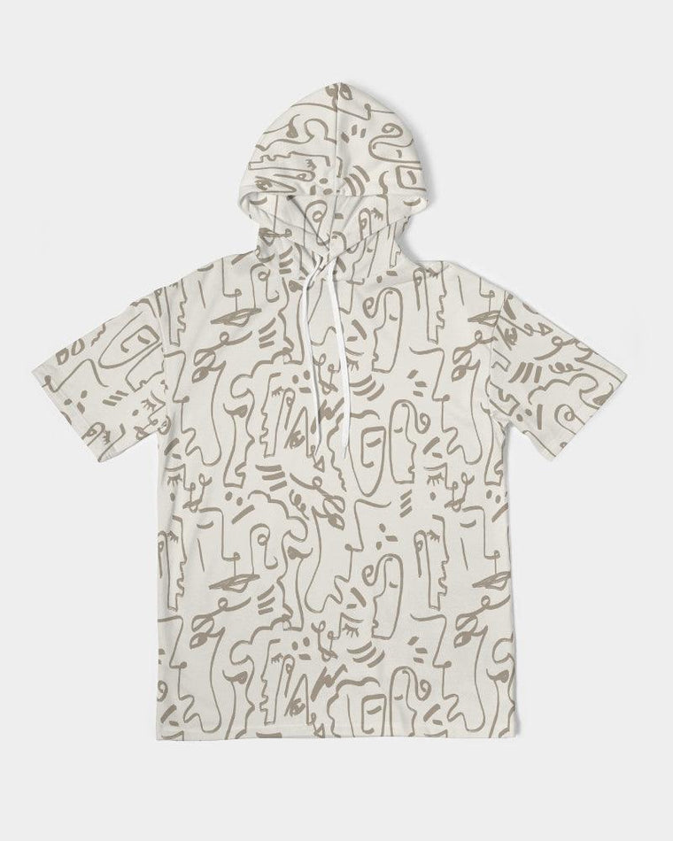 Clothed In Glory Signature Wear African Sun Man Premium Heavyweight Short Sleeve Hoodie - ClothedInGloryApparel