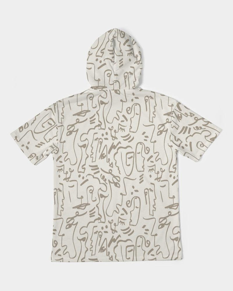 Clothed In Glory Signature Wear African Sun Man Premium Heavyweight Short Sleeve Hoodie - ClothedInGloryApparel