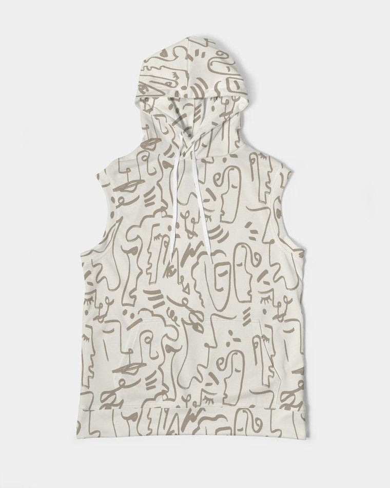 Clothed In Glory Signature Wear African Sun Man Premium Heavyweight Sleeveless Hoodie - ClothedInGloryApparel