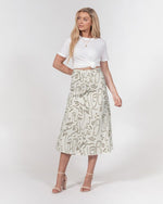Clothed In Glory Signature Wear African Sun Women's A-Line Midi Skirt - ClothedInGloryApparel