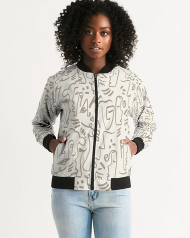 Clothed In Glory Signature Wear African Sun Women's Bomber Jacket - ClothedInGloryApparel