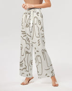 Clothed In Glory Signature Wear African Sun Women's High-Rise Wide Leg Pants - ClothedInGloryApparel