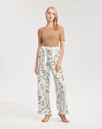 Clothed In Glory Signature Wear African Sun Women's High-Rise Wide Leg Pants - ClothedInGloryApparel