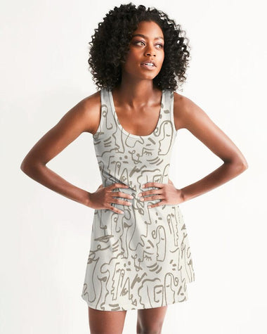 Clothed In Glory Signature Wear African Sun Women's Racerback Dress - ClothedInGloryApparel