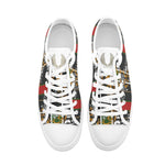 Clothed In Glory Signature Wear Milano Unisex Low Top Canvas Shoes - ClothedInGloryApparel