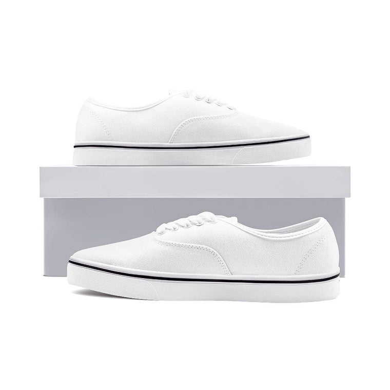 Clothed In Glory Signature Wear Unisex Canvas Low Cut Loafer Sneakers/Shoes - ClothedInGloryApparel